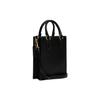 Coach N/S 14 Gold Letter Logo Hardware Pebble Leather Tote Shopping Bag Handbag Shoulder Bag Crossbody Bag Mini Women Tote Black CJ500-IMBLK