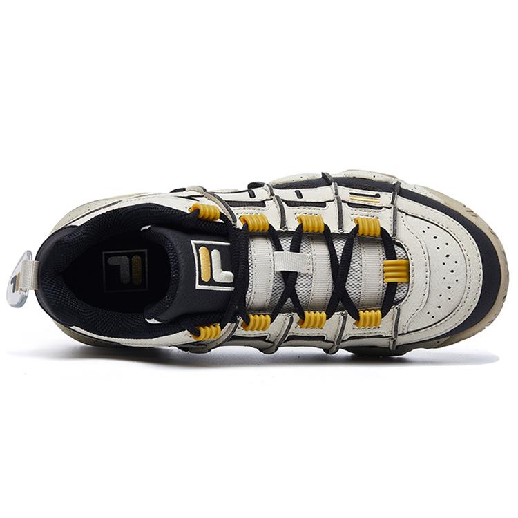 Fila Barricade Low Sneakers 'White Black Yellow' F12M041202FOB