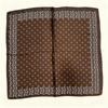 68Cm Black And White Floral Scarf Women'S Autumn And Winter Polyester Fiber Scarf Warm Sun Protection Neck Shawl  Hijab