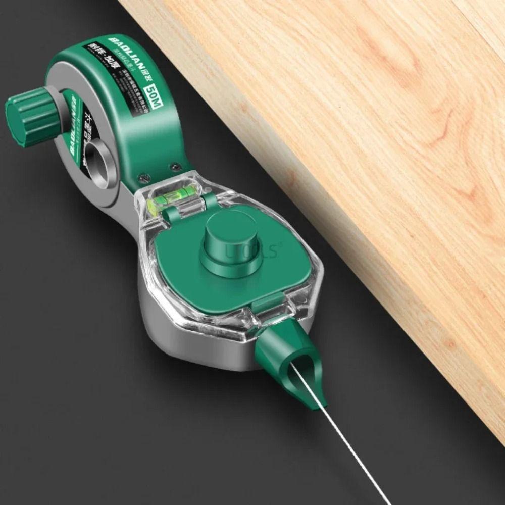 Hand-Operated Ground Marking Scriber Durable Woodworking Ink Fountain Carpenter