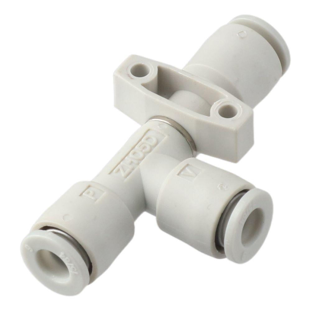 

Blue Push in On Air Vacuum Ejector Plastic High Vacuum Connection Type Pipe Fittings Worker