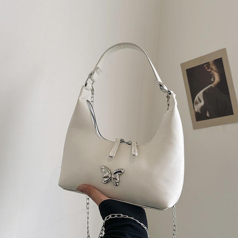 Fashion Korean Style Handbag 2024 Spring New Versatile Instagram One Shoulder Underarm Bag Dumpling Bag for Women