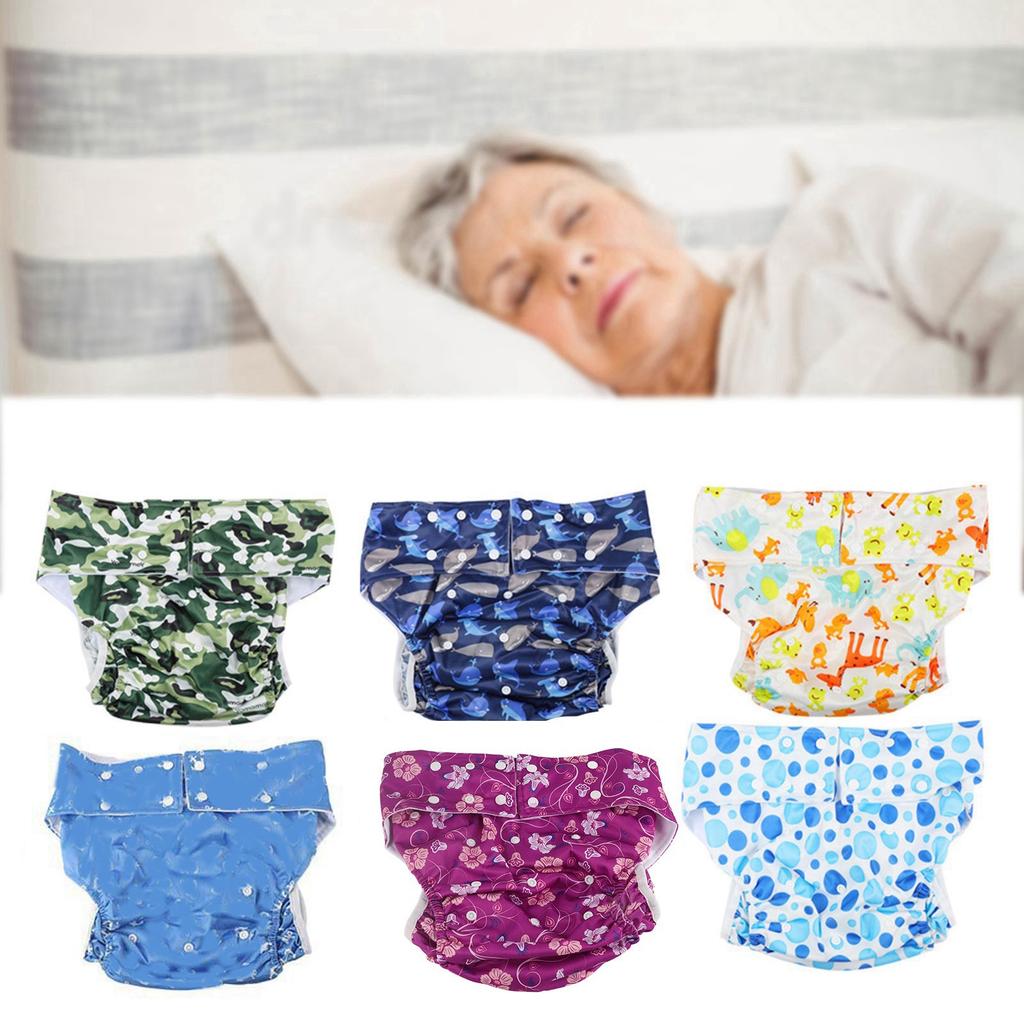 Waschbare Wiederverwendbare Verstellbare Atmungsaktive Auslaufsichere Erwachsenenwindeln für ältere Menschen