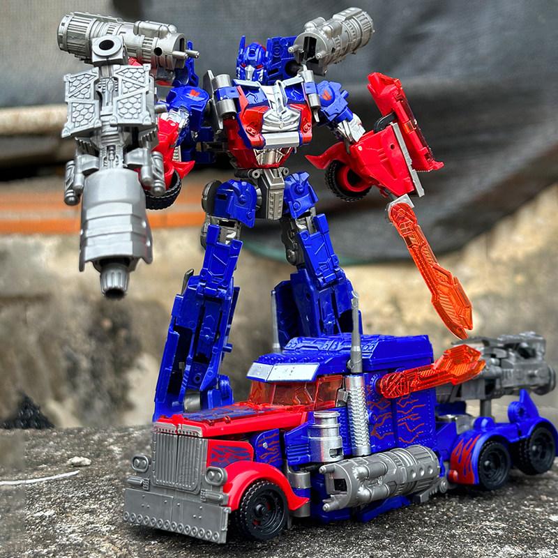 Transformation Robot Car Autobots Bumblebee Optimus Prime Action Figure Toys Plastic Anime Movie Series Children Birthday Gift