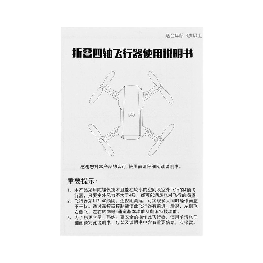 Altitude Hold Headless Mode Foldable Drone Quadcopter Remote Control Aircraft