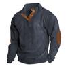 Hot Selling Spring and Autumn Men's Outdoor Casual Stand Collar Long-sleeved Sweatshirts In Stock