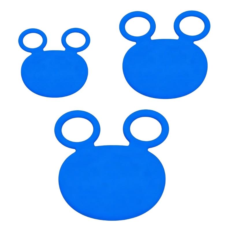 3pack Silicones Baseball And Softball Palms Protectors Baseball Hand Guard Nonslip Palms Sleeve During Training королевский синий