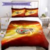 3pcs Benfica Bedding Set Duvet Cover Closure Includes 1 Duvet Cover & 2 Pillowcases, Soft and Comfortable for All Seasons.