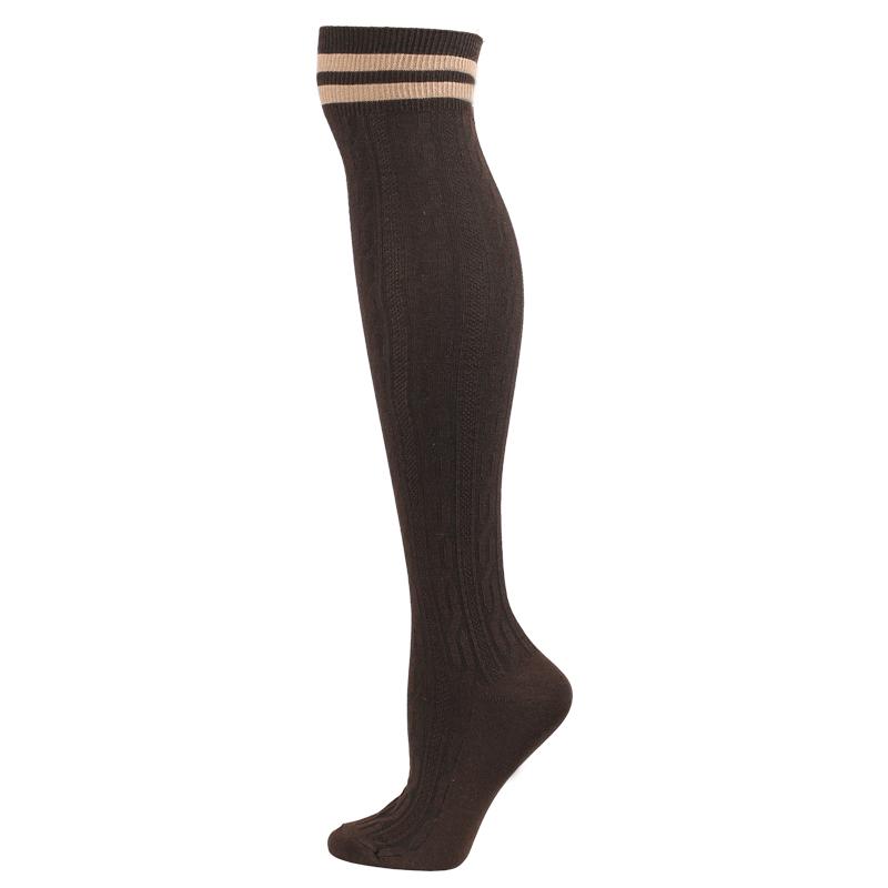New Socks Fashion Stockings Twist Casual Cotton Thigh High Over Knee Acrylic High Socks Girls Womens Female Long Knee Sock 2020