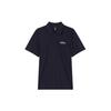 Pique Solid Polo Shirt Asia Sizing 'Navy' Men's JI9053