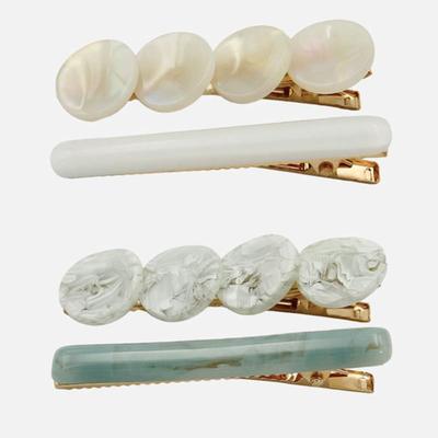 J.Lauren Pebble Formica Hair Pin 2pcs Set H01374