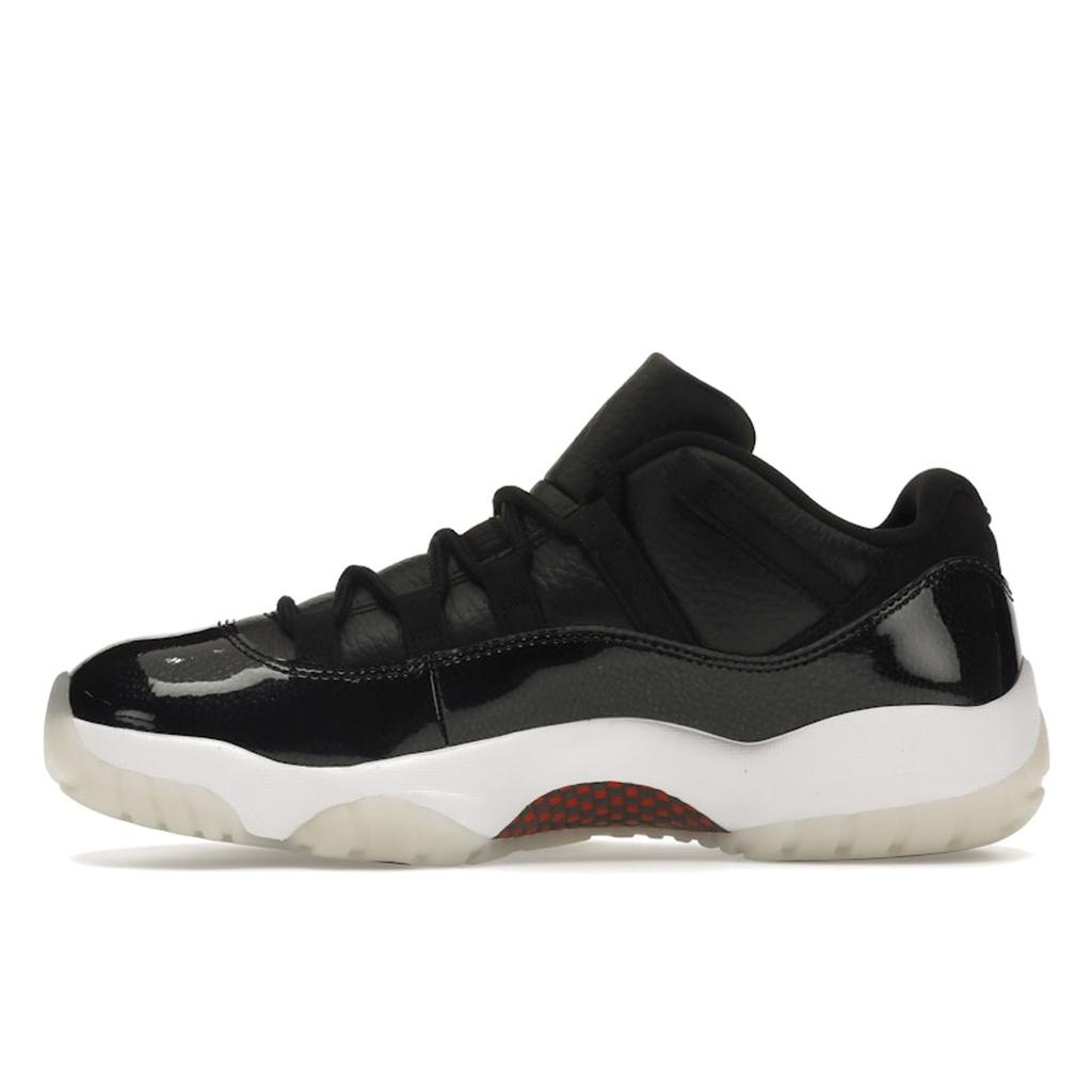 Air Jordan 11 Retro Low 72-10 Unisexové tenisky Černá Gym-Red Bílá AV2187-001