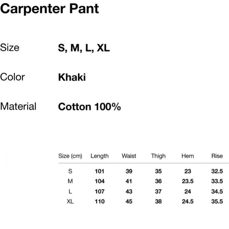 ThIs Is Never That Carpenter Pant Khaki