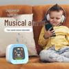 Children's Cartoon Digital Alarm Clock with Music, Silent Snooze, and Night Light