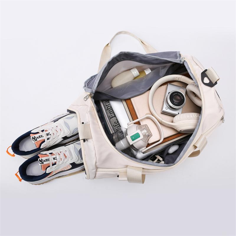 Waterproof Sport Duffel Bag for Gym Travel Workout Fitness Large Capacity Shoulder Bag with Multiple Pockets Portable Design