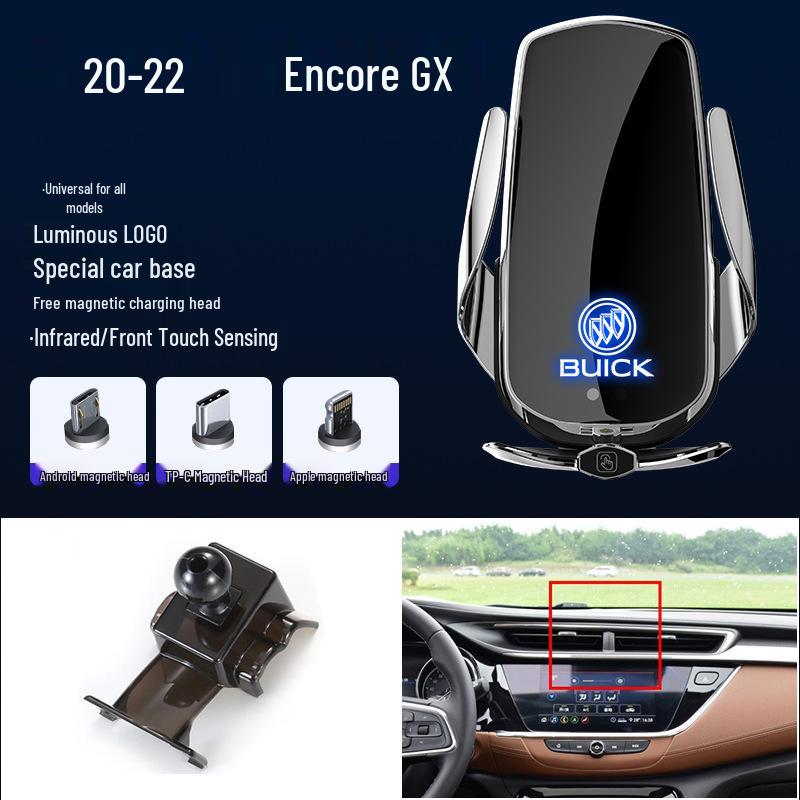 Magnetyczny Bezprzewodowy Szybki Ładowarka Uchwyt na Telefon Samochodowy do Buick GL8/Excelle/Regal/Verano/Envision