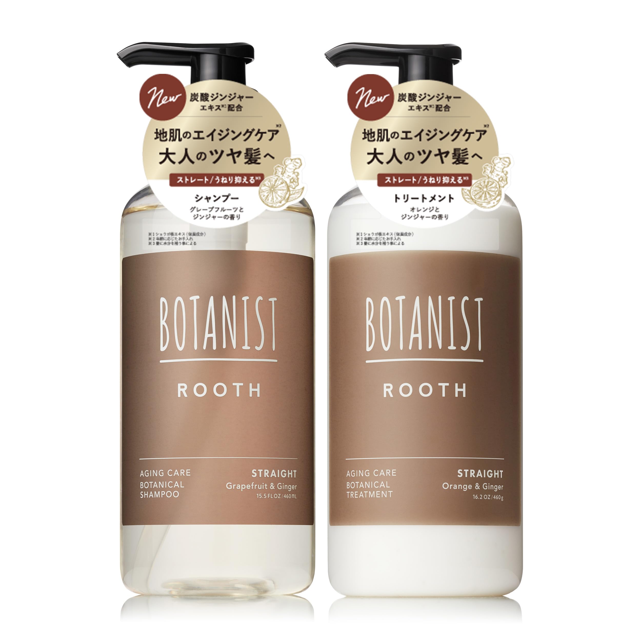

[New Model] BOTANIST ROOTH Aging Care Shampoo Treatment Set Straight