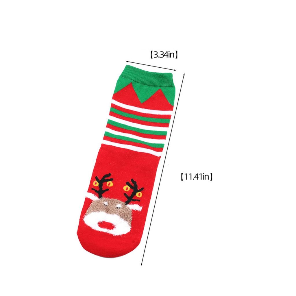 1 Pair Women Men's Socks New Year Personality Mid-tube Socks Christmas Cotton Gift Children Cotton Socks Merry Christmas Socks