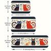 1Pcs  Cat Pattern Floor Mat Modern Kitchen Polyester Rug Non-Slip Colorful Indoor Carpet, For Home Bathroom Bedroom Living Room Decor