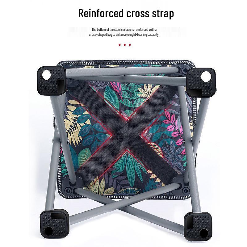 Collapsible Outdoor Chair: Portable Telescopic Stool for Camping, Fishing, Picnics, Sketching, and Street Vendors