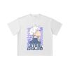 260 GSM Double Yarn 32 Count 100% Cotton Jujutsu Kaisen V28 Gojo Print Unisex Heavy Cotton T Shirt