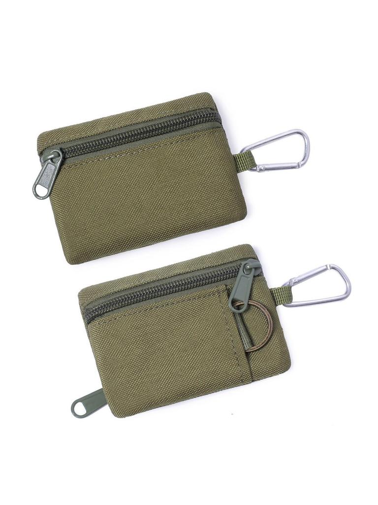 Men's Tactical Mini Waist Bag: Multi-functional Outdoor Coin Purse, Card Holder, Keyring, and Pendant