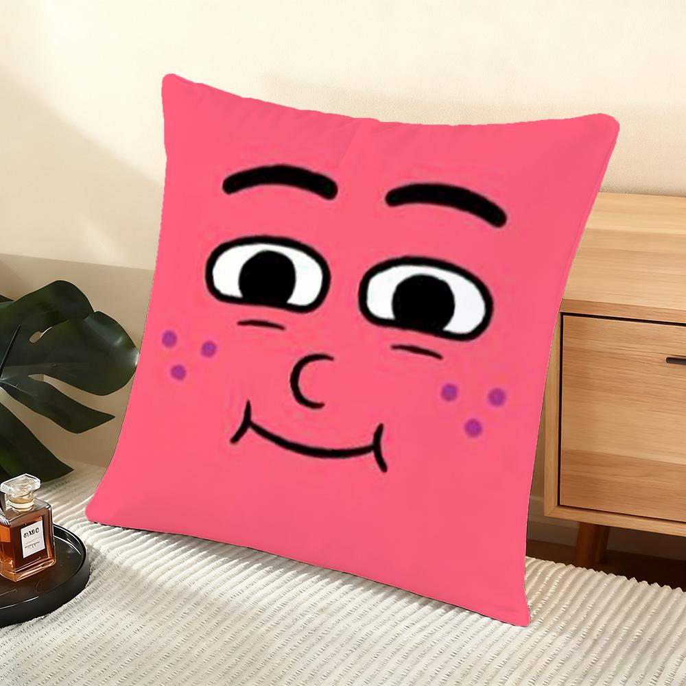 Anime Furit And Onion Cushion Cover Soft Short Plush Pillow Cover Smooth Cozy Texture Aesthetic Cushion Case Home Decor