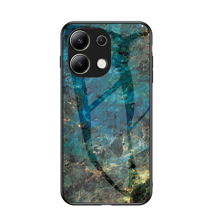 Marbling Tempered Glass Phone Case For Vivo V30 V40 SE V25 V27 V23 Y75 Y55 Y28 5G Realme C65 C51 C61 GT 6 6T OPPO A40 A98 A78 A79 A74 A80 5G A60 Cover