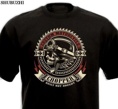 Chopper Moto Customizada Biker Piloto Motorrad Nova Moda Homens Camiseta Masculina Camiseta Algodão Homens Camisetas de Manga Curta