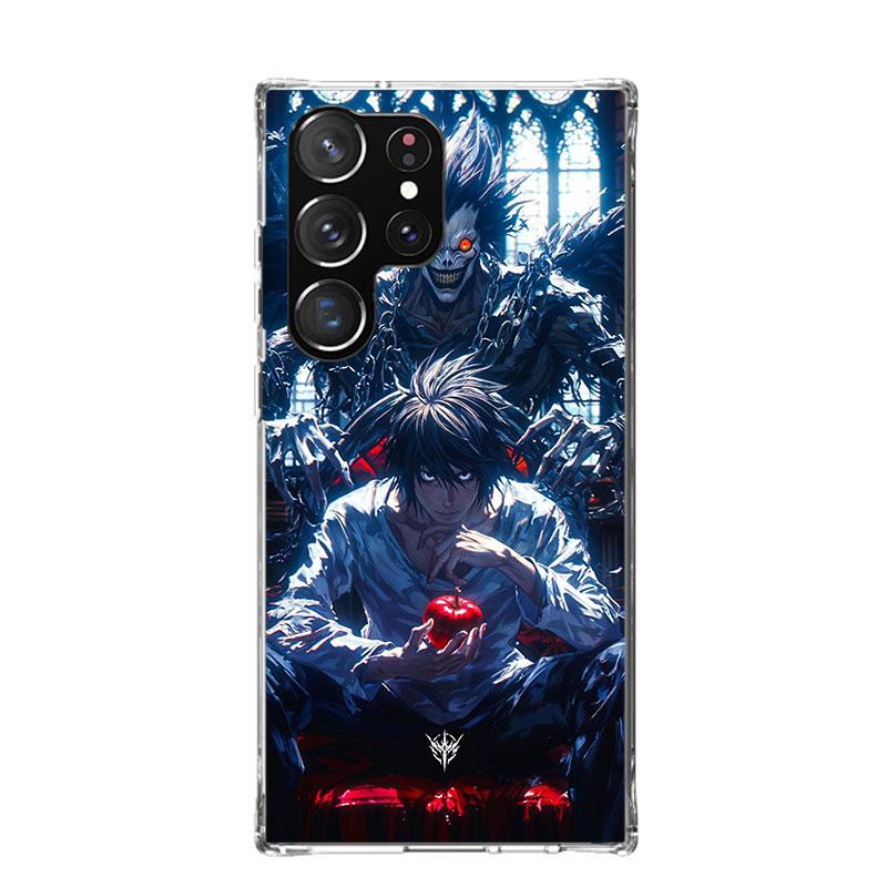 N-Note D-Death L Lawliet Phone Case For Samsung Galaxy S26 Ultra S23 S24 S25 Edge S20 FE S21 S22 Plus Soft Print Shell Cover Fun
