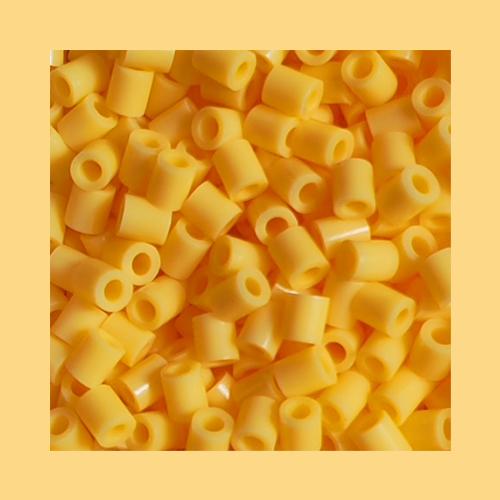 2,6mm Mini-Perlen 1000 Stück Gelbe Farben Pixel Art Bügelperlen für Kinder Geschenk Hama Perlen DIY Puzzle Bügelperlen