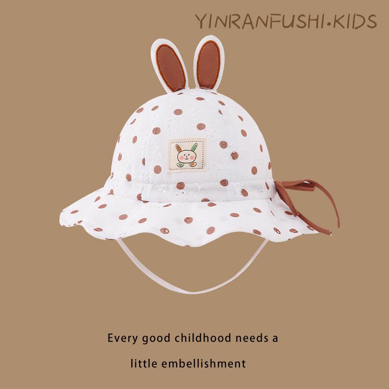 Thin Princess Spring Infant Fisherman Hat Sun Hat Sun Protection Hat Baby Baby Hat Cotton Sun Protection Cloth Sun Protection Women