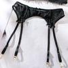 Hot-Selling Mesh Lace Patchwork Lingerie Set: Sexy See-Through Push-Up Four-Piece for Women