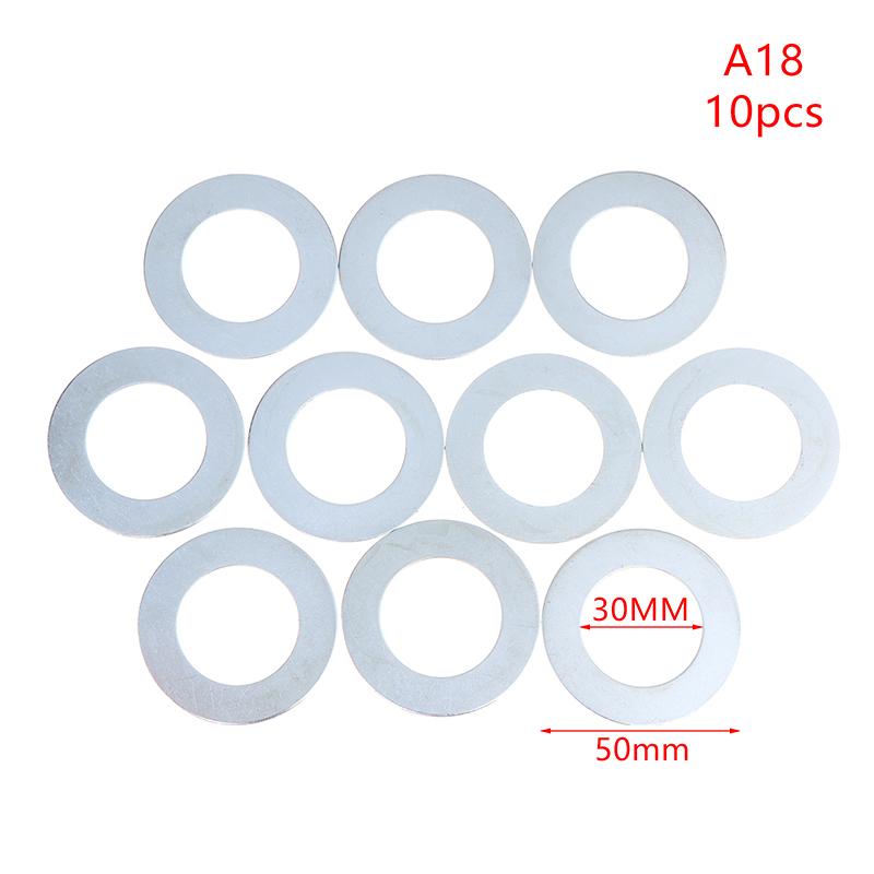 Circular Saw Blade Reducing Conversion Rings 10Pcs 10-32mm Easy Install Adapters for Angle Grinder Cutting Disc Carpenter Woodworking Tools