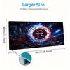 New England Revolution Color Mouse Pad Large Gaming Table Cushion Non-slip Laptop Tablet Big Mousepad XXL Mat Mini PC Playmat With Lock edge