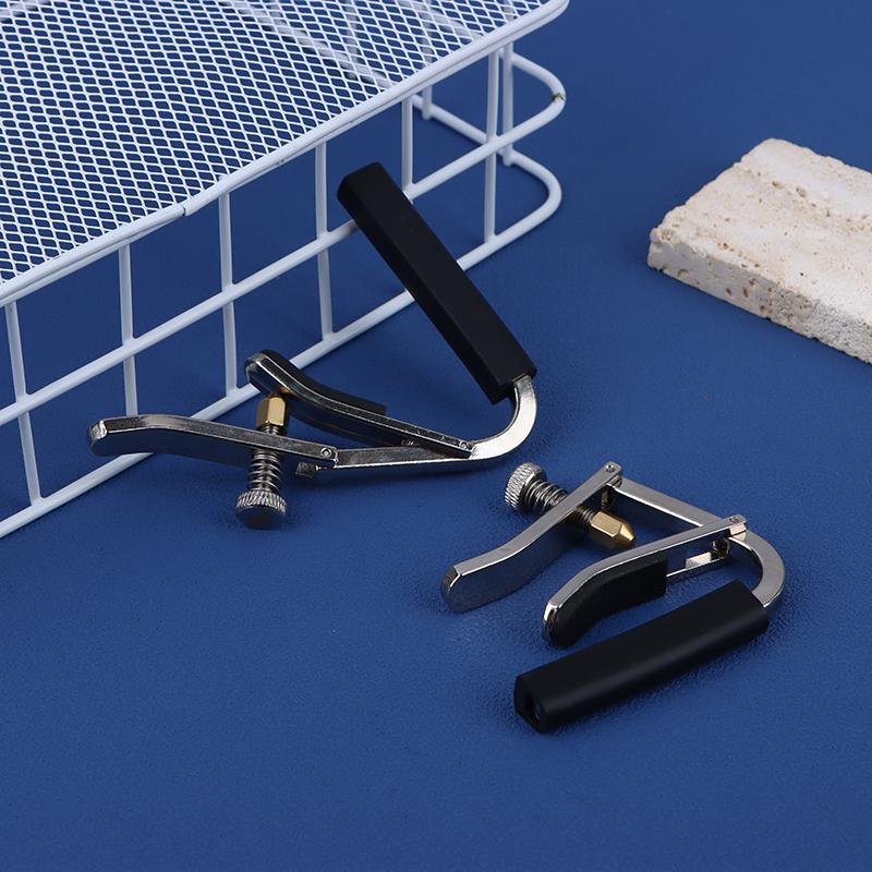 Metal Guitar Capo Clip Tuning Clamp For Acoustic Classical Electric Guitar Ukulele Universal Capo Quick Change Clip