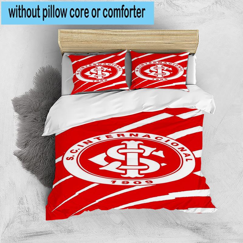 3pcs SC Internacional1 Printed Bedding Set Duvet Cover Closure Includes 1 Duvet Cover & 2 Pillowcases Bedding Sets Home Decor Gifts