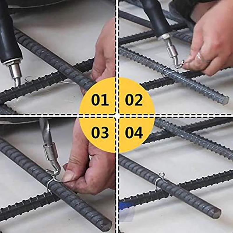 Rebar Tie Wire Semi-Automatic Steel Hook Straight Pull Binding Hook Wire Tightening Device Iron Wire Binding Iron Hook Hand Tool