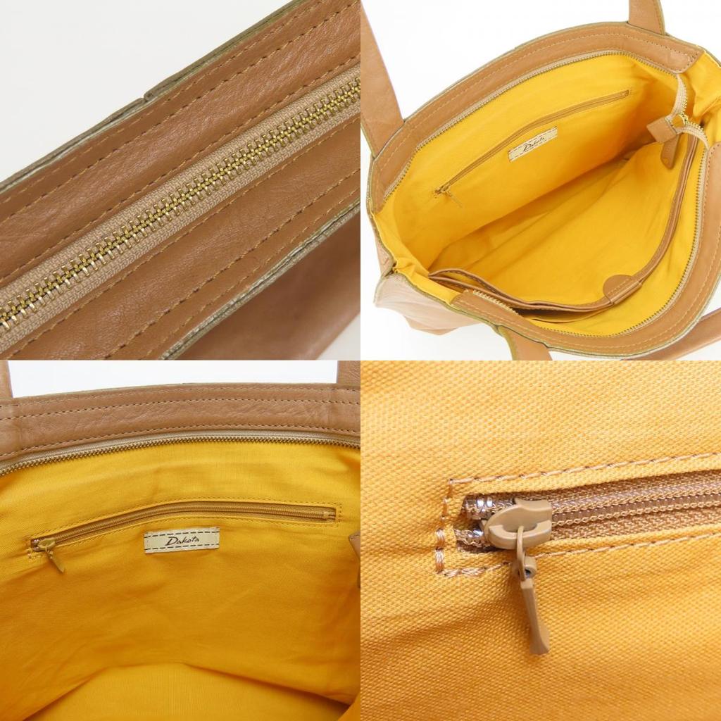 Used Dakota Tote Bag leather Brown