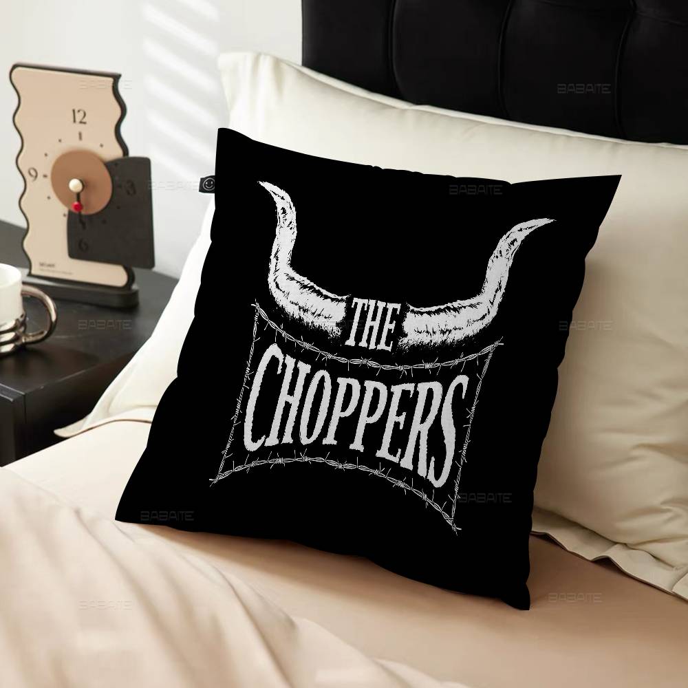 West Coast Chopper Motorcycle Logo Cushion Cover Pillowcase Upholstery Sofa Throw Pillow Home Decor Pillowcas
