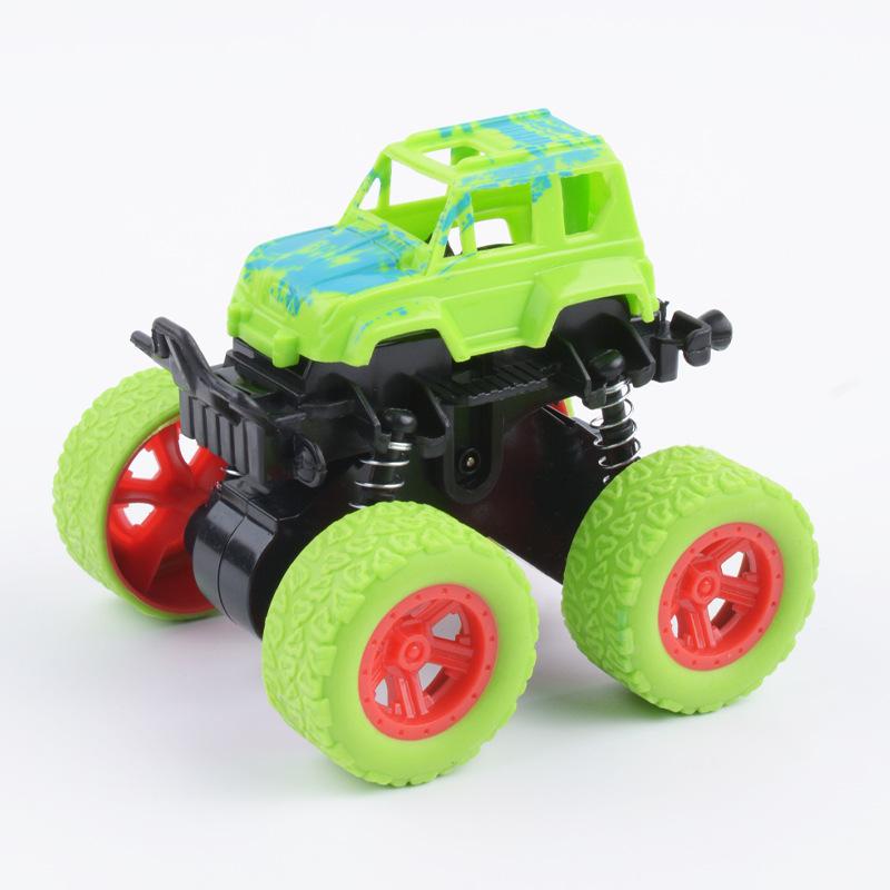 Children's Four-Wheel Drive Off-Road Stunt Car - Durable Inertial Toy Model