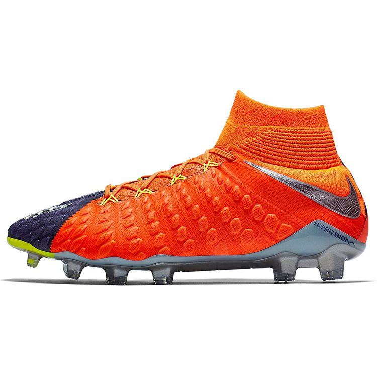 

Nike Hypervenom Phantom 3 DF FG ACC Deep Royal Blue Crimson Men Sneakers Orange Chrome Total-Crimson 905274-408 46