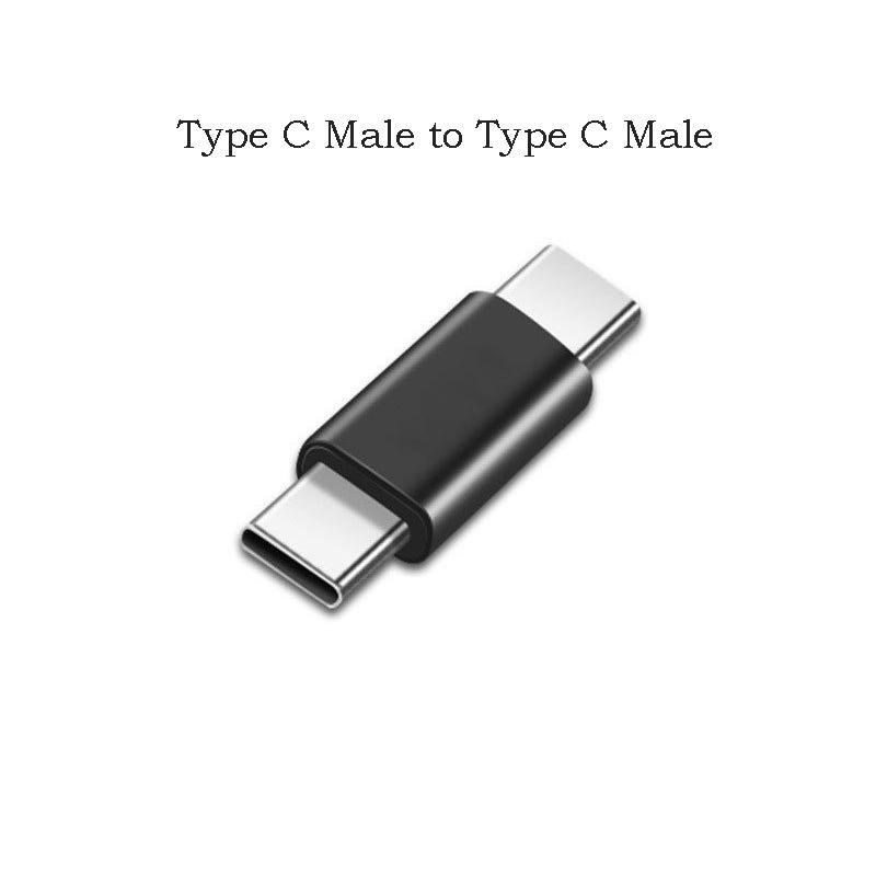 Typ USB C Adapter Konverter Stecker auf Buchse Verlängerungskabel Datenübertragung Telefon Tablet Lade Dongle USB C F auf F Stecker Adapter