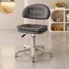 Reliable Beauty Stool Swivel Recliner with Casters for Home and Makeup