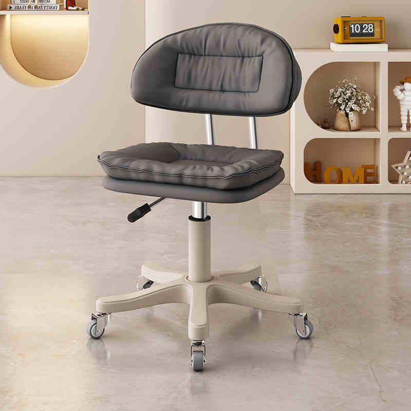 Reliable Beauty Stool Swivel Recliner with Casters for Home and Makeup