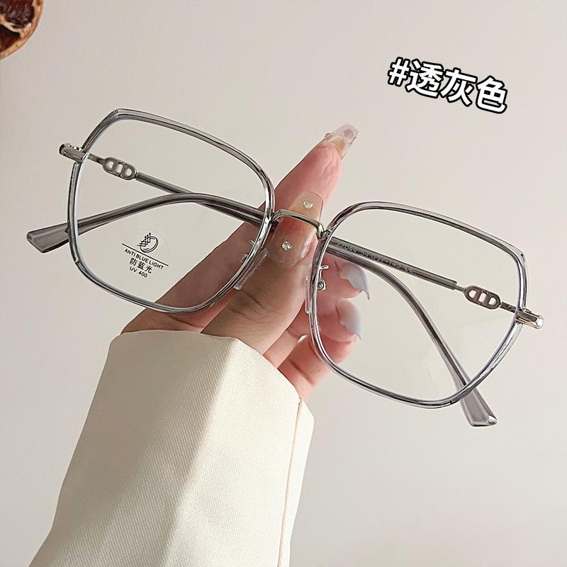 

New Fashion Women Glasses Polygon TR90 Blue Light Blocking Eyeglasses Female Stylish Lightweight Durable