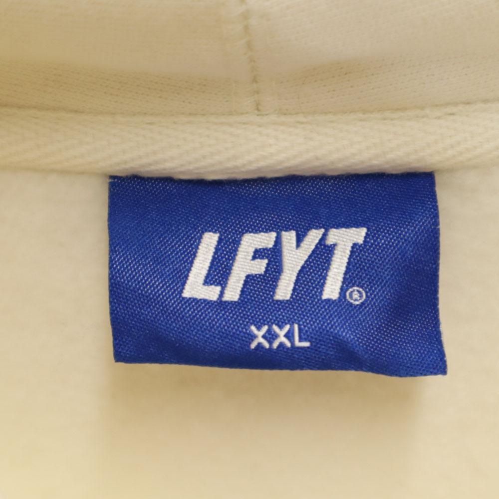 LFYT Long sleeve sweat Parker XXL Ivory Fleece lining, large size Men's Used