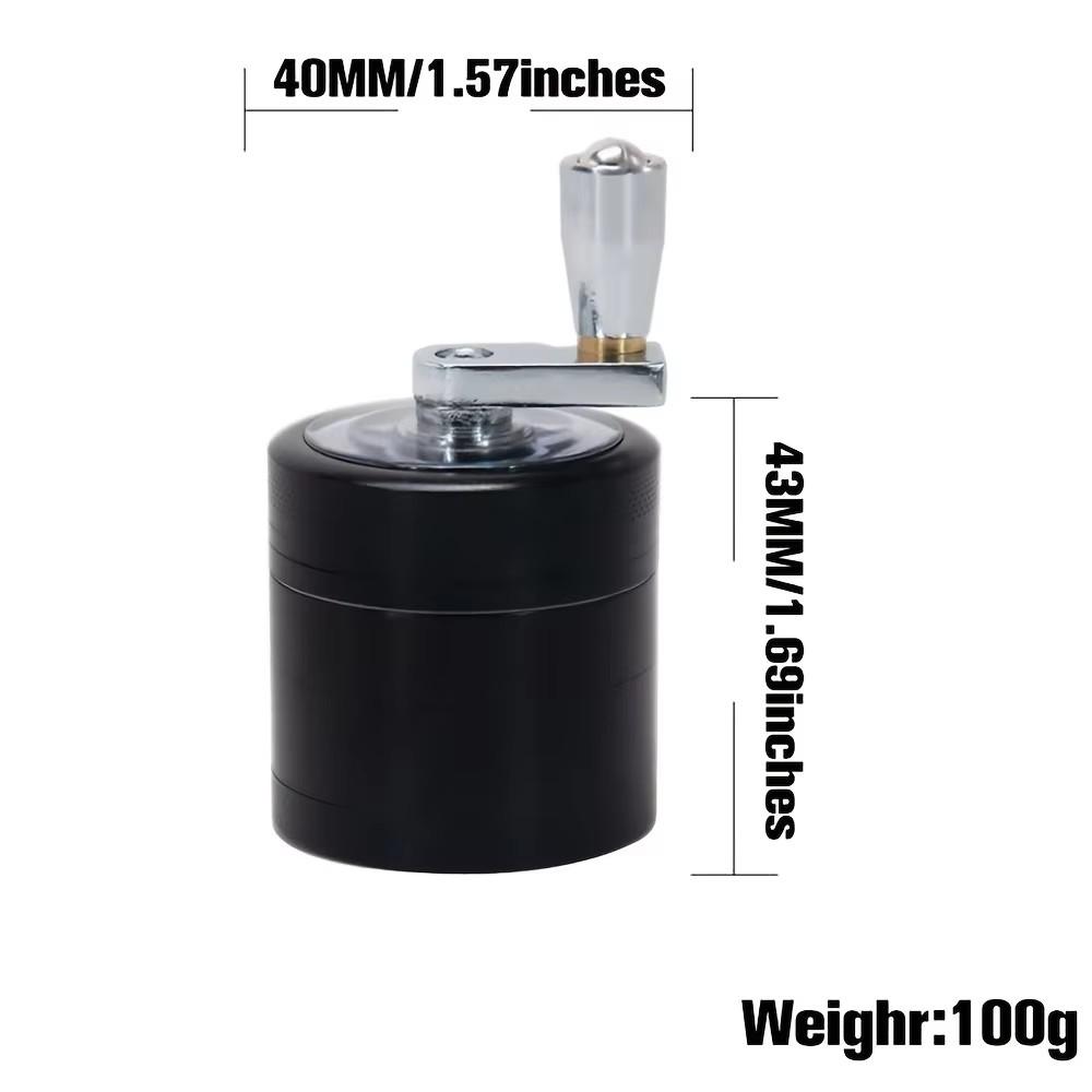 1.5 Inche Hand Seasoning Spice Cracker Crusher Grinder with Handle Hard Spice Grinder Rock Salt Peppercorn Hand tools, crushers