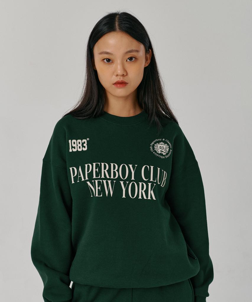 PAPERBOY Sports Club Sweatshirt - Green