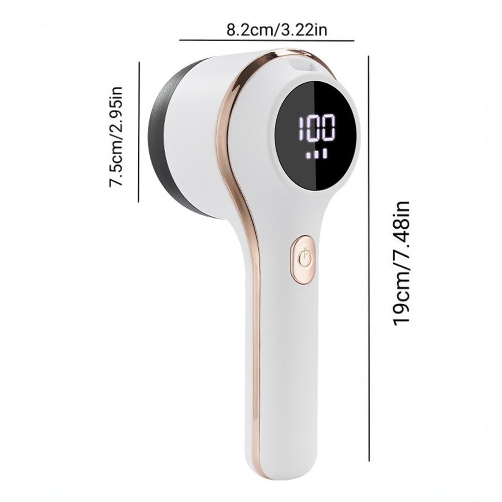 Electric Lint Remover Electric Pellet Fluff Remover Digital Display Debobbler Clothes Shaver Type C Rechargeable for Home Travel